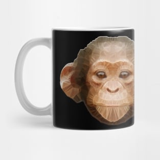 abstract chimpanzee Mug